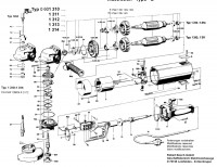 Bosch 0 601 310 005  Angle Grinder 110 V / Eu Spare Parts